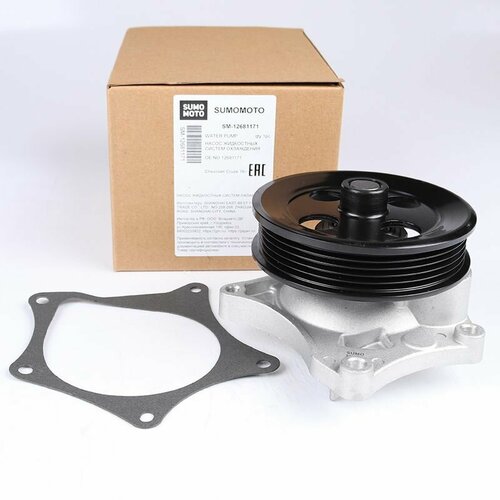 Водяной насос ( помпа ) Sumomoto SM-12681171 Chevrolet Cruze (16-) OEM 12681171