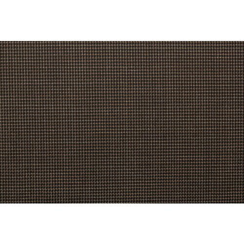 Ткань Шерсть костюмная Zegna бежево-коричневая мелкая клеточка, ш146см, 0,5 м
