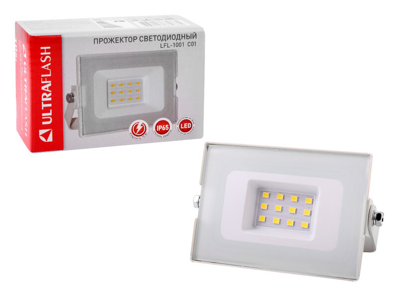 Светодиодный SMD прожектор Ultraflash LFL-1001 C01 белый