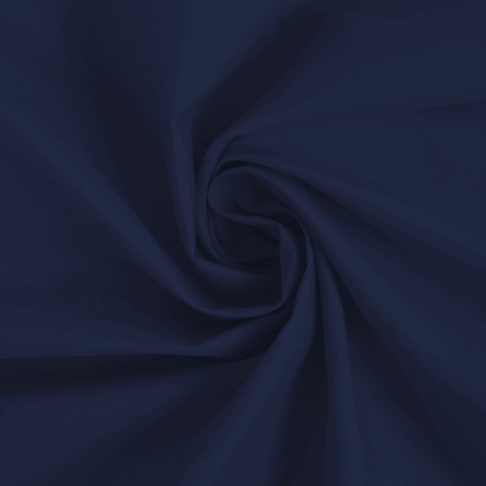 Ткань смесовая "Тиси" сорочечная 120г/м2 темно-синий 2х1,5м