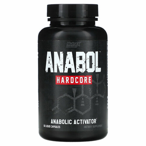 Nutrex Anabol Hardcore, тестостероновый бустер 60 капсул westpharm testofen тестостероновый бустер 60 капсул