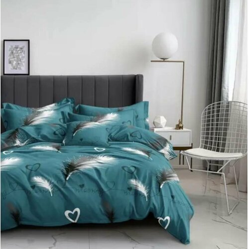 Комплект постельного белья, Поплин, 2 спальный, наволочки 70x70