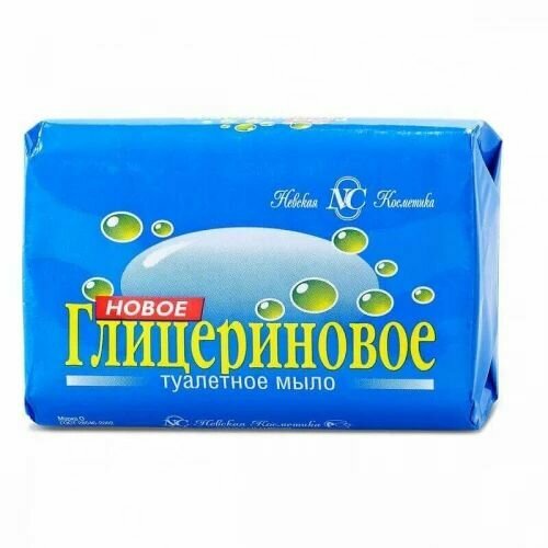 Невская Косметикатуалетное мыло Глицериновое 90г , 8шт.