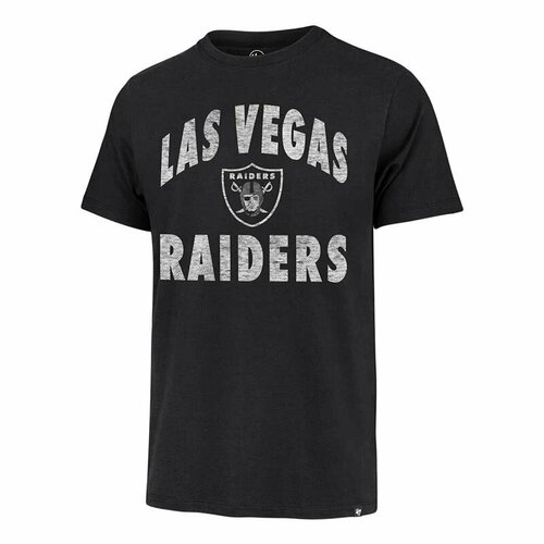 Футболка '47 Brand, размер XL, черный набор наклеек las vegas raiders nfl многоразовые для телефона спортивные