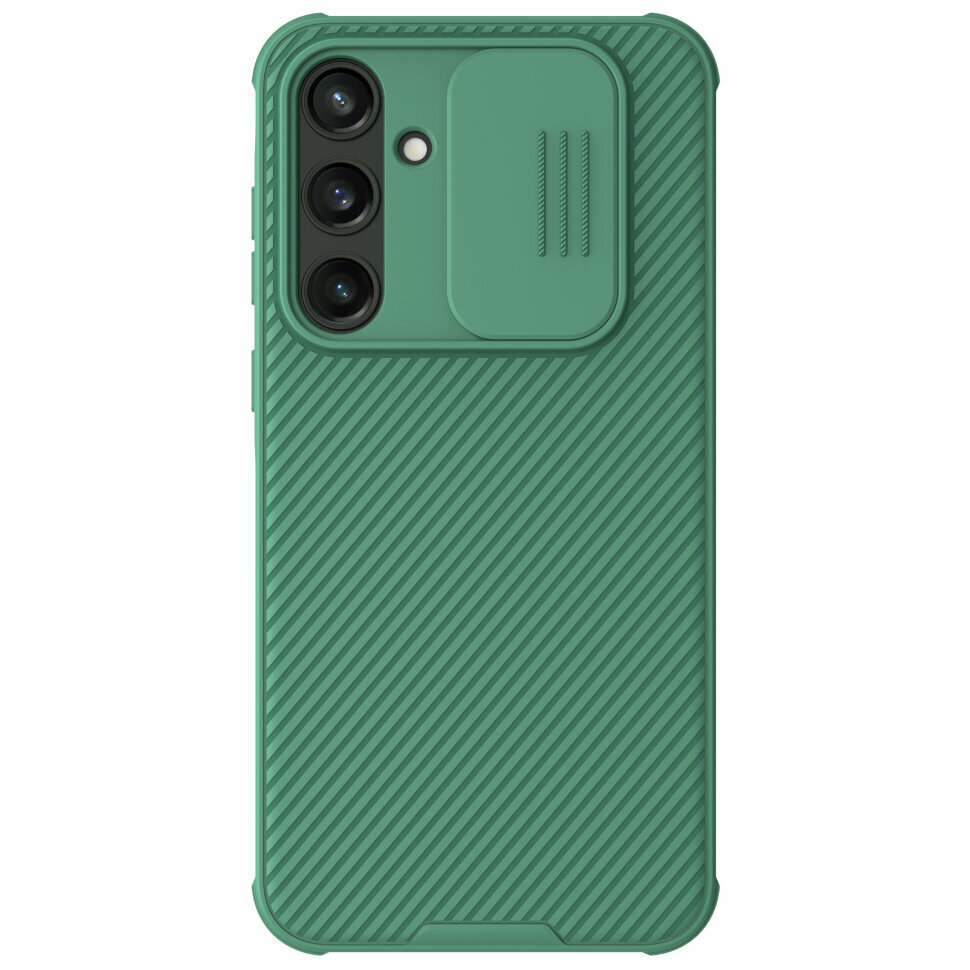 Накладка Nillkin Cam Shield Pro пластиковая для Samsung Galaxy A35 Green (зеленая)