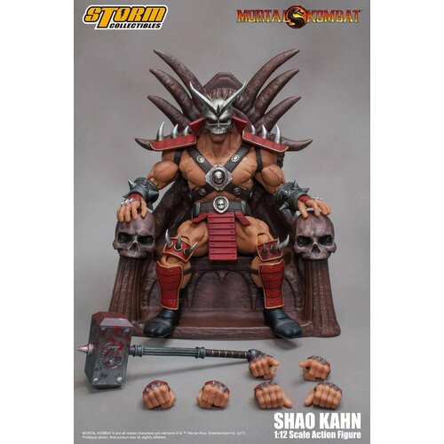 Фигурка Шао Кан - Мортал Комбат 3. Чистая версия. Shao Kahn - Mortal Kombat. Storm Collectibles