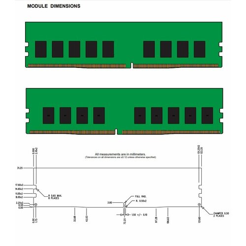 Память Kingston 32Gb KSM26ED832MF 1290000₽