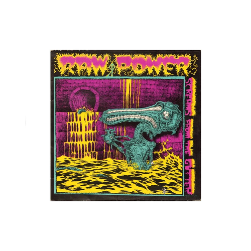 Raw Power - Screams From The Gutter, 1LP Gatefold, BLACK LP