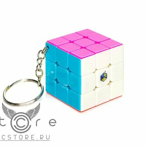 Брелок Кубик Рубика / YuXin 3x3 / Антистресс головоломка