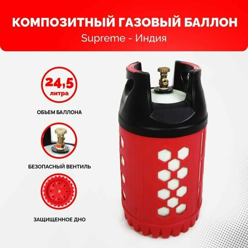 Композитный пропановый газовый баллон SUPREME GBL-0112 25680₽