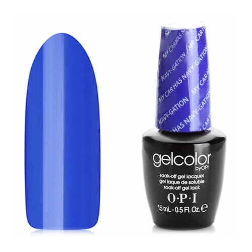 OPI GELCOLOR Гель лак My Car Had Navy-gation A76