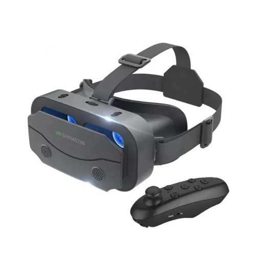 Виртуальные очки VR Shinecon SC-G13 с пультом ДУ/ 3D устройство для просмотра фильмов и игр на телефоне