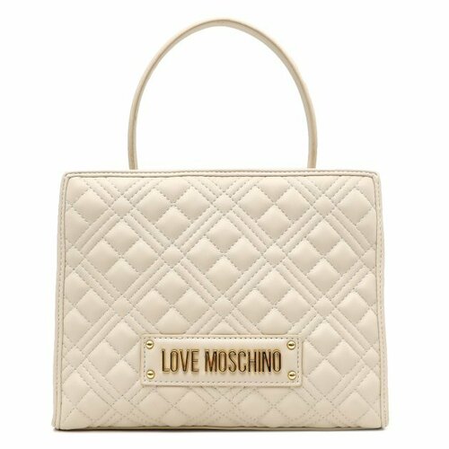 фото Сумка love moschino, молочно-бежевый