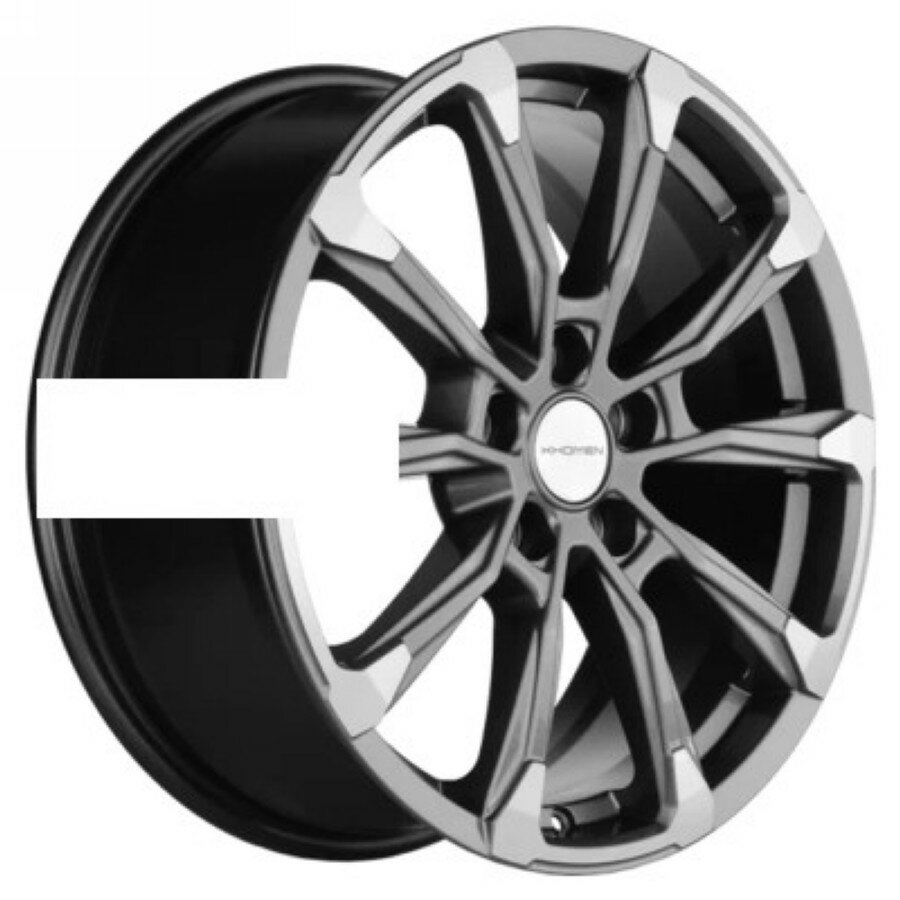 фото Диск Khomen Wheels KHW1808 7,5x18 5x114,3 ET45 DIA67,1 Gray-FP