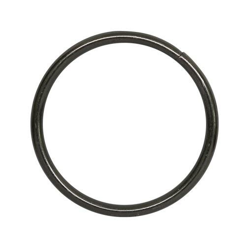 Соединительные кольца айрис Разъемные, 20х1,5 мм, цвет Черный никель, 816-018, 100 шт
