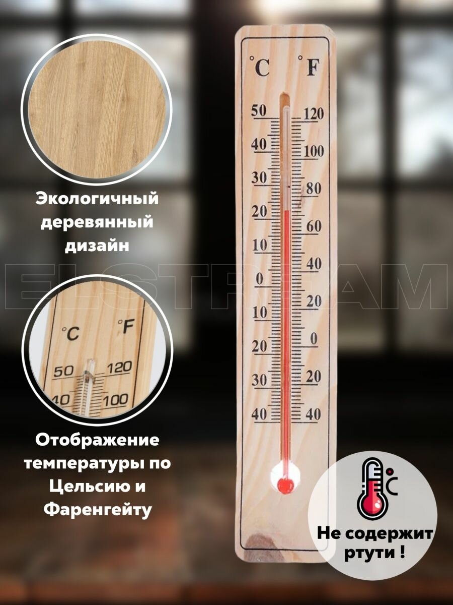 Термометр комнатный для дома настенный для помещений