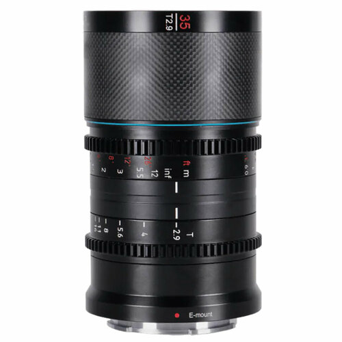 Объектив Sirui Saturn 35mm T29 16x FF Anamorphic RF-mount Blue Flare 13499000₽