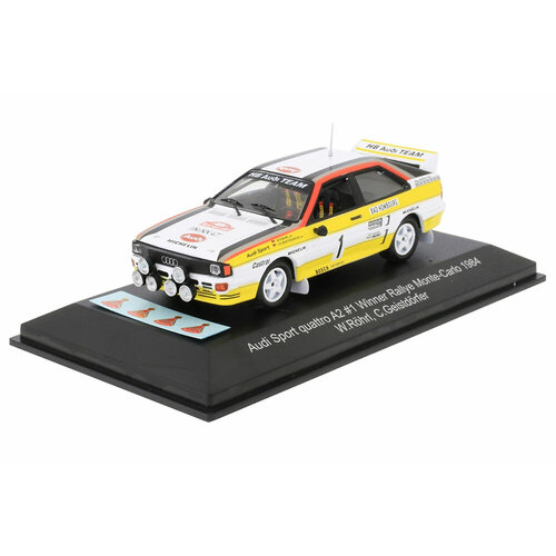 Audi quattro A2 #1 winner rallye monte carlo 1984 rohrl/geistdorfer / ауди кватро ралли монте карло