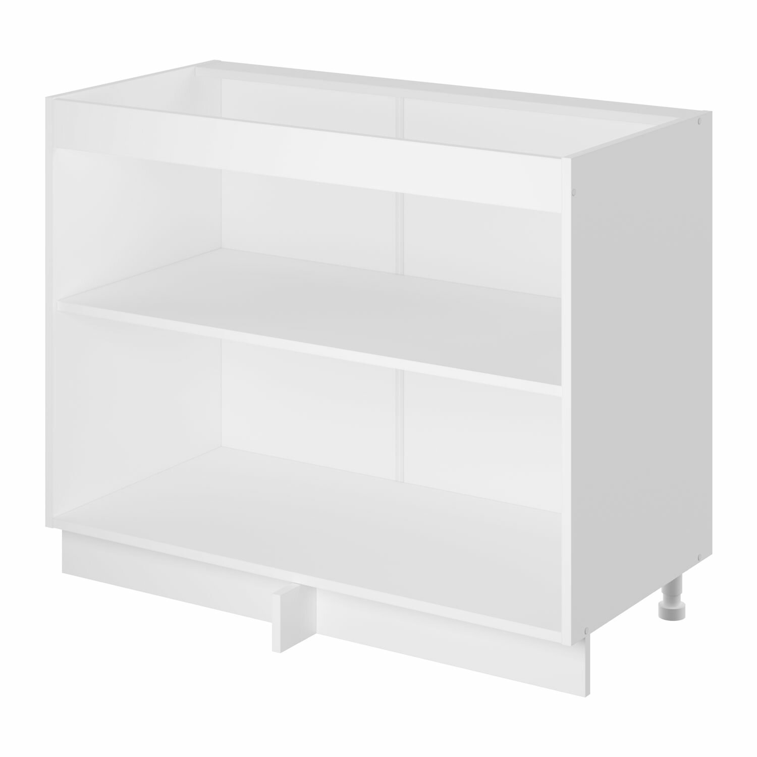 Кухонный модуль напольный NORTA СУ1000 1000х480х820 Белый глянец