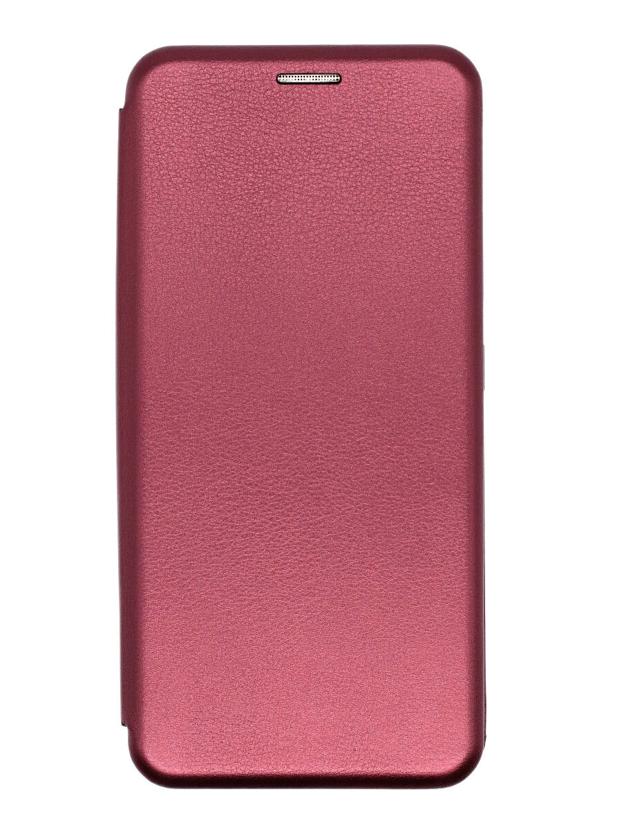 Чехол-книжка с магнитом для Huawei P10 Lite бордовый