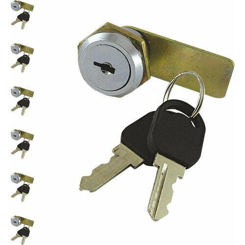 Замок TDM 18-2040 два универсальных ключа IP54 комплект из 6 шт 732₽