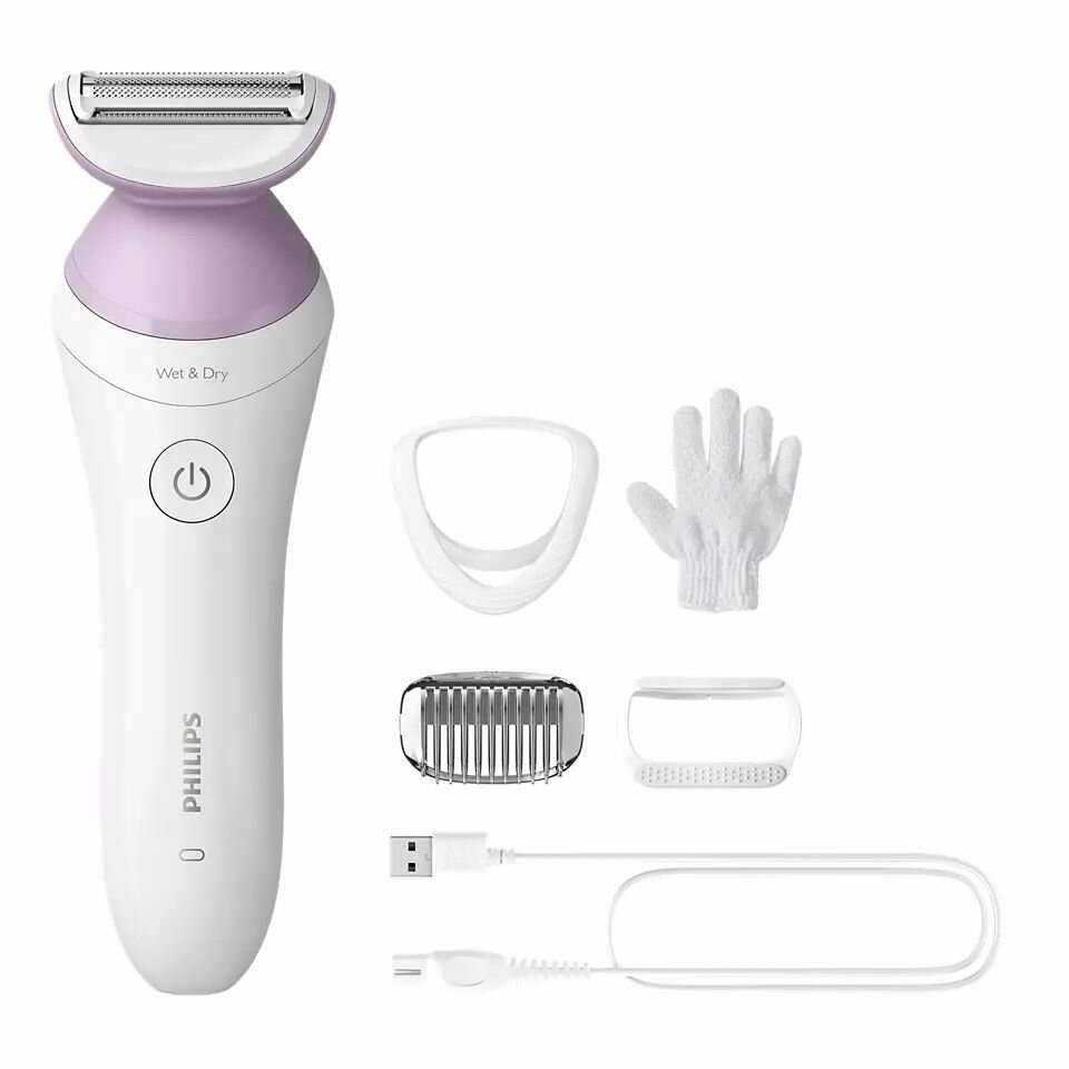 фото Philips Электробритва Lady Series 6000, 4 Accessories