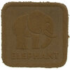 Фото #10 5003 Термоаппликация из замши Elephant 3,69*3,72см, 100% кожа (42 темно-коричневый)