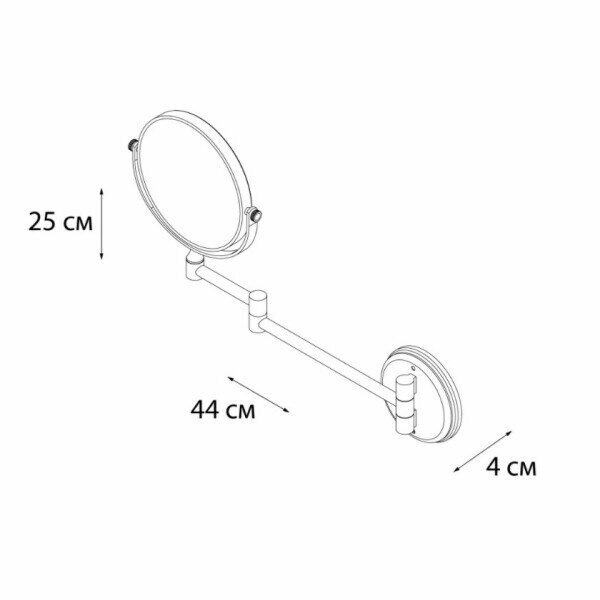 Косметическое зеркало Fixsen - фото №12