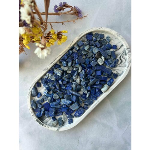 Галтовка натурального камня Лазурит Размер 1015 мм Упаковка 100 гр 440₽