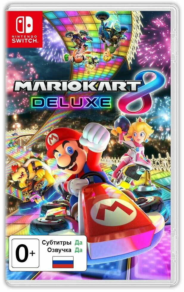 Игра Mario Kart 8 Deluxe (Nintendo Switch, Русская версия)