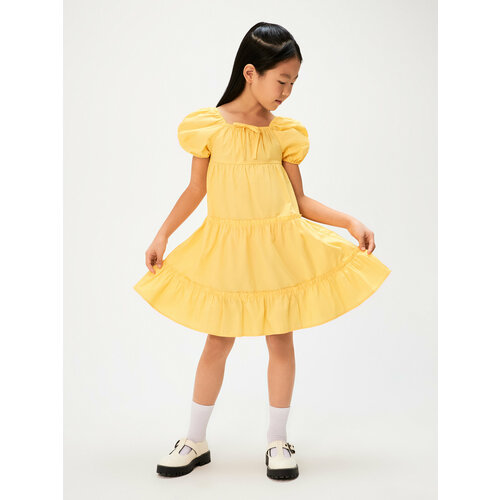 фото Платье acoola, размер 104, желтый