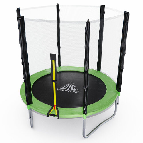 Батут DFC TRAMPOLINE TRIO 6FT зелёный батут dfc trampoline stock 6ft ultrasport