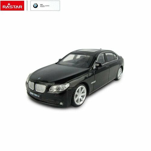 Машина металлическая 1:43 BMW 7 SERIES, цвет черный легковой автомобиль rastar bmw 7 series 37600 1 43 11 5 см черный