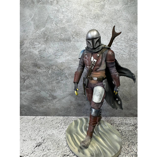 Мандалорец Star Wars Mandalorian фигурка (окрашена) (10 см / Разноцветный (покрашен))