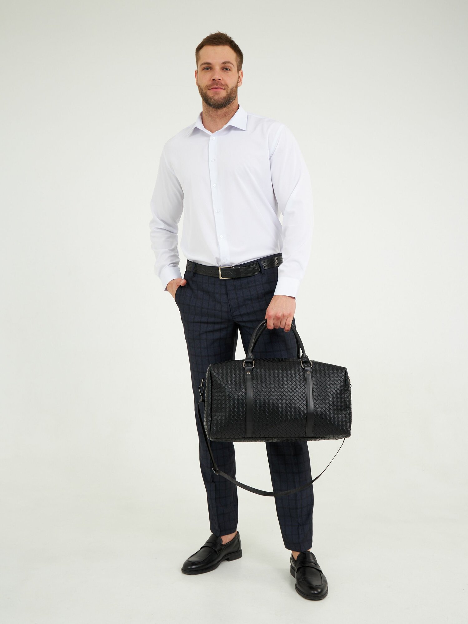 Саквояж A-Store, 47х26, черный — фото 1