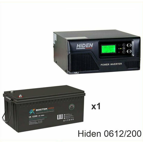 ИБП Hiden Control HPS20-0612 + восток PRO СК-12200 аккумуляторная батарея восток ск 12200