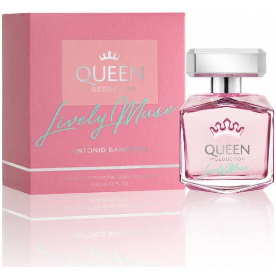 BANDERAS туалетная вода Queen of Seduction Lively Muse, 50 мл