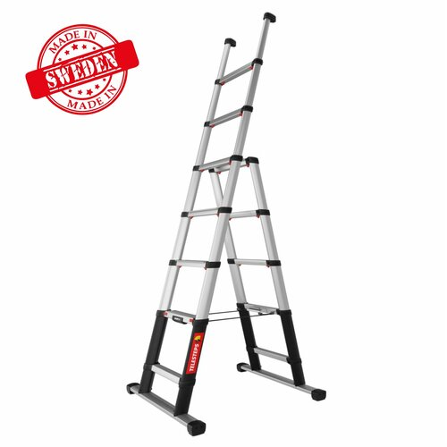 Телескопическая лестница-стремянка TELESTEPS Combi Line 2,3 м 72423-681