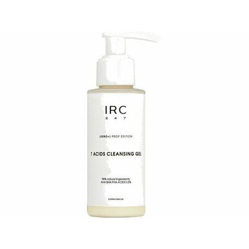 Гель для лица IRC 7 acids cleansing gel