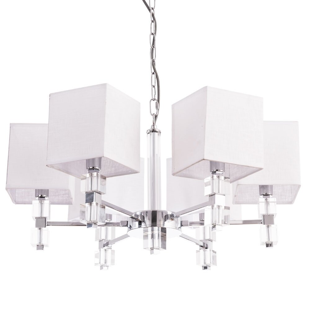 Подвесная люстра Arte Lamp North с поддержкой Маруся A5896LM-6CC-М - фото №2
