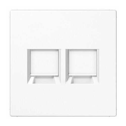 Пластинчатый модульный домкрат LS1969-25WEWW Jung 4011377178397 51492₽