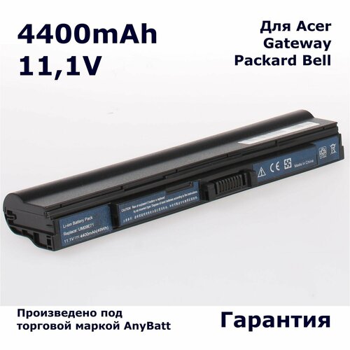 Аккумулятор AnyBatt 4400mAh, для UM09E31 UM09E51 UM09E71 UM09E36 UM09E32 UM09E70