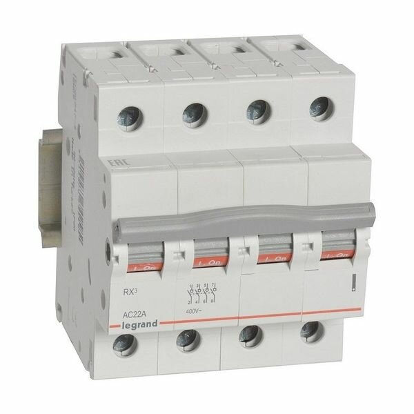 Выключатель-разъединитель RX3 4п 63А. Legrand