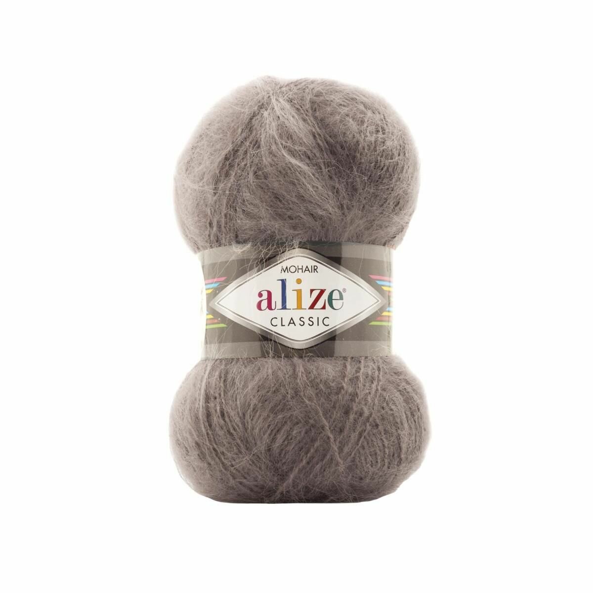 Пряжа Аlize Mohair Classik New (Мохер Классик Нью), 1 моток, 100 гр, 200м. (864)