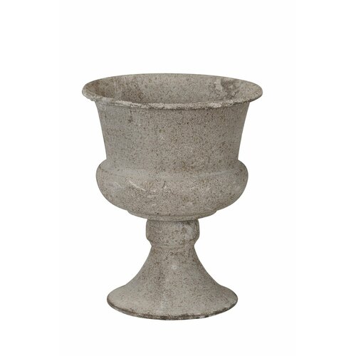 Вазон декоративный Фужер серый антик 155x19см 1930₽