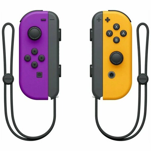 Набор контроллеров Nintendo Joy-Con, беспр, вибр, для Nintendo Switch, фиолетовый, оранжевый набор nintendo labo toy con 01 variety kit