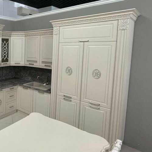 Кухонный пенал Заман Арабика 115 см шампань