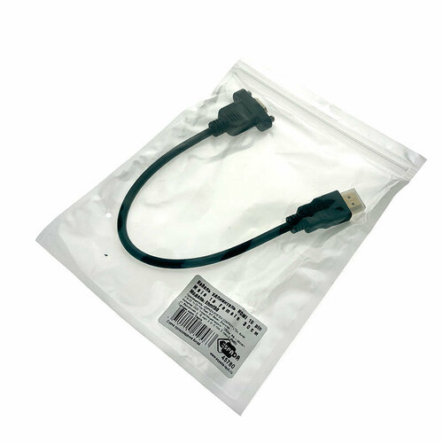 Аксессуар Espada HDMI 19pin Male to Female 30cm Ehmf30