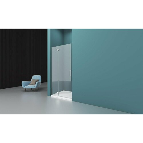 Душевая дверь BelBagno KRAFT-B-12-60/60-C-Cr-L душевая дверь belbagno kraft 60 40 c cr r