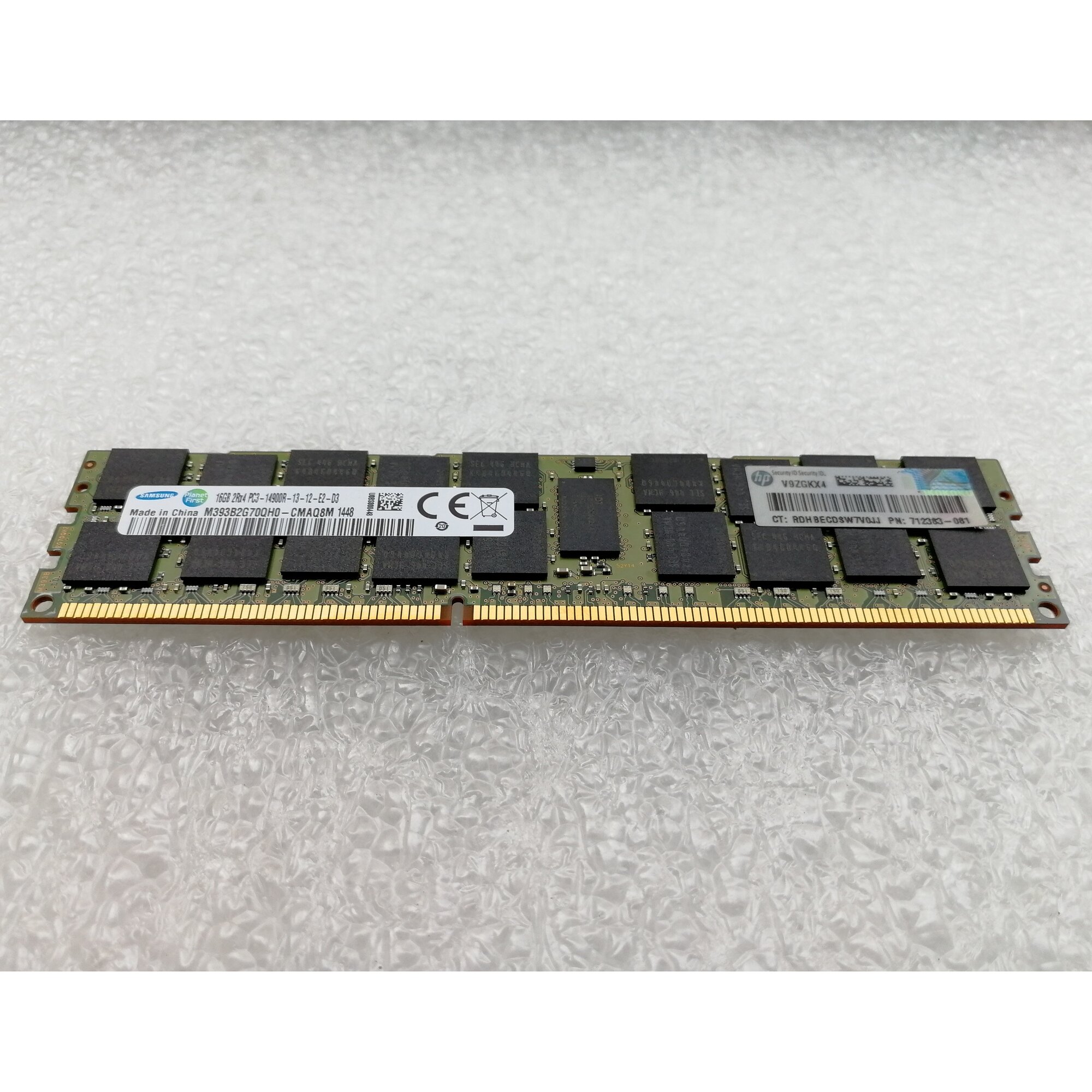 Оперативная память HP 708641-B21 16G 1866MHz DDR3 RDIMM серверная